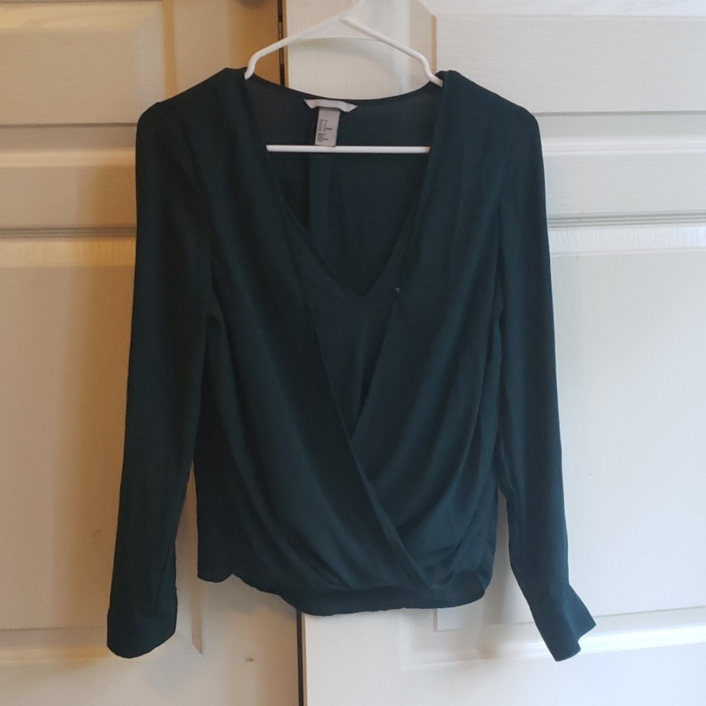 Green H&M Blouse